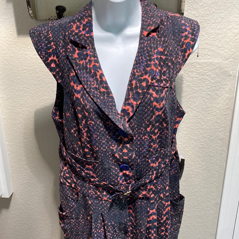 Nordstrom Charlie Jade Snake Print Jump Suit Large NWT